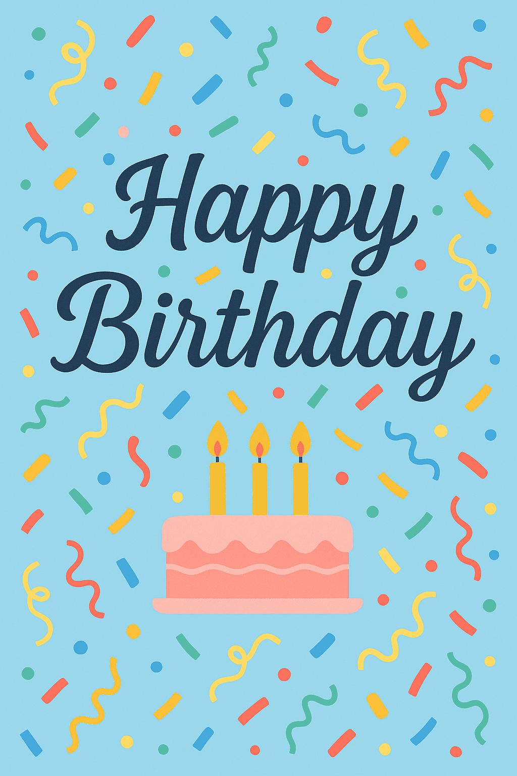 Givio birthday card cover